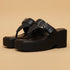Cyra Buckle Wedges